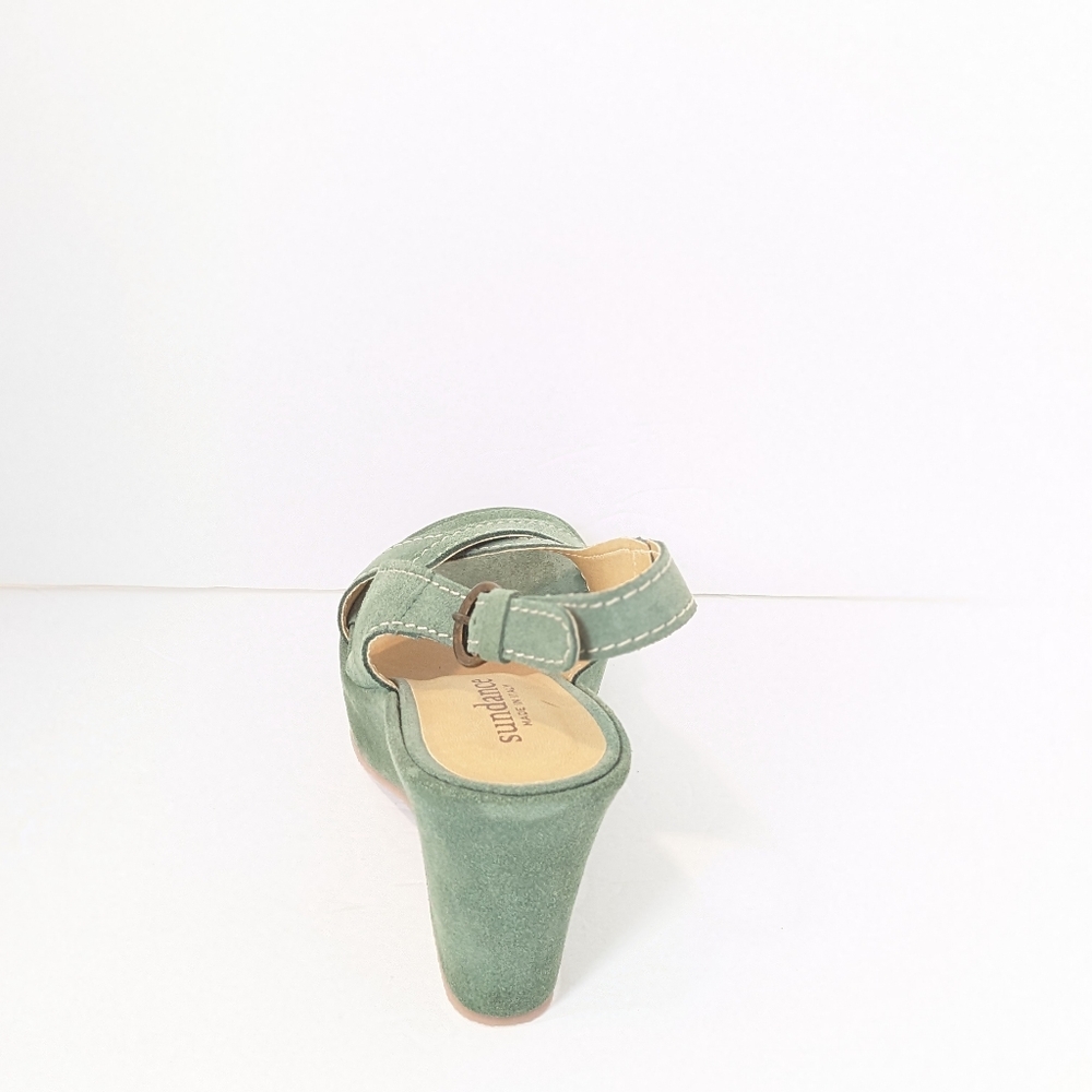 NWOT Sundance suede wedge sandals - Picture 11 of 16